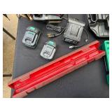 Masterforce 20V FlexPower Charger & 2x 4.0Ah Batteries & Snap-On Torque Wrench