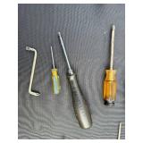 Assorted Screwdrivers - Mixed Flathead & Phillips, Used Workshop Tools