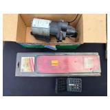 Ford Tail Light Lens Assembly & Vintage Line-Contact Ignition Points, Swan Mfg Co