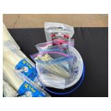 Ty-Rap Cable Ties 7in White 100-Count Bags - Bulk Pack - content quantities not verified