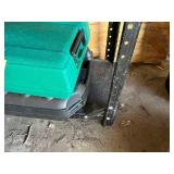 4-Tier Black Steel Shelving Rack 59H x 30W x 11.5D (Shelf Only)