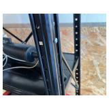 4-Tier Black Steel Shelving Rack 59H x 30W x 11.5D (Shelf Only)