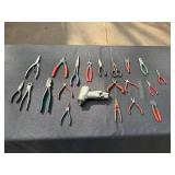 Pliers & Hand Tools Set - Assorted Pliers, Cutters, Snips & Scissors