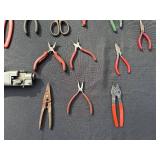 Pliers & Hand Tools Set - Assorted Pliers, Cutters, Snips & Scissors