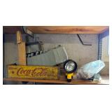 Vintage Coca-Cola Wooden Advertising Crate Sign - Drink Coca-Cola In Bottles - Collectible