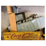 Vintage Coca-Cola Wooden Advertising Crate Sign - Drink Coca-Cola In Bottles - Collectible