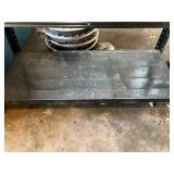 Black 4-Shelf Steel Shelving Rack - 36"W x 15.5"D