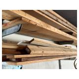 Assorted Lumber - Wood Boards & Planks (Lumber Only) - Shelves Not Included