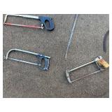 Assorted Saws - Hand, Frame, Hacksaw, Coping & Bow Saw Set
