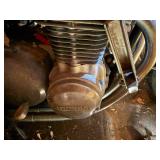 Honda Motorcycle Engine with Carburetor & Exhaust - Assorted Hardware & Parts
