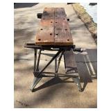 Black & Decker Workmate Portable Workbench with Wood Top