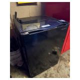 Insignia Compact Refrigerator - Black Mini Fridge with Interior Shelves