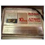 Schauer Charge-Master Automatic Battery Charger 10A 120V In / 12V DC Out