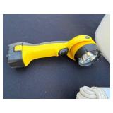 Yellow Spotlight Rescue Gear Set with Bucket, Rope & Carabiners