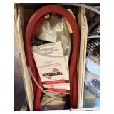 Tecumseh Engine Parts - Finned Cylinder Head & Red Hose Bundle