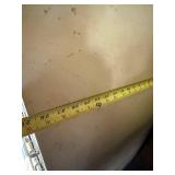 Vintage Beige Metal Filing Cabinet with Multiple Drawers