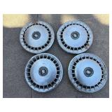 Buick Hubcap Center Caps - 4-Pack, Vintage GM Wheel Covers