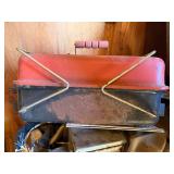 Gasoline Engine with Vertical Shaft on Propane Tank - Vintage Workshop Lot