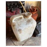 Gasoline Engine with Vertical Shaft on Propane Tank - Vintage Workshop Lot