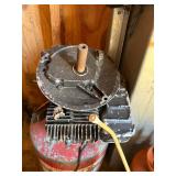 Gasoline Engine with Vertical Shaft on Propane Tank - Vintage Workshop Lot