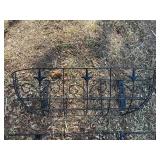 Wrought Iron Garden Trellis Panels/Plant Holders