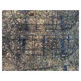 Wrought Iron Garden Trellis Panels/Plant Holders