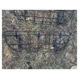 Wrought Iron Garden Trellis Panels/Plant Holders