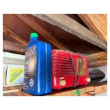 Fluorescent Work Light Stock Number 5246 with Assorted Shop Items - content quantities not verified