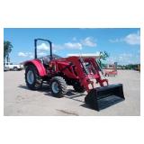 2024 Mahindra Model PST 2660 Compact MFD Utility Tractor With Loader