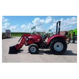 2024 Mahindra Model PST 2660 Compact MFD Utility Tractor With Loader