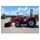2024 Mahindra Model PST 2660 Compact MFD Utility Tractor With Loader