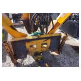 Dutchman Model 340i Universal Mount Bobcat Skid Loader Skid Steer Tree Spade Attachment