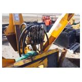 Dutchman Model 340i Universal Mount Bobcat Skid Loader Skid Steer Tree Spade Attachment