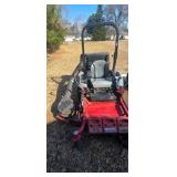 Exmark zero turn lawn mower w/bagger