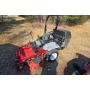 Exmark zero turn lawn mower w/bagger