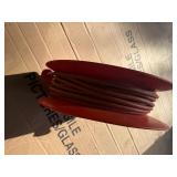 extension cord on reel ,works