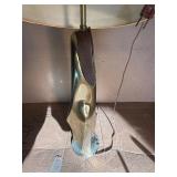 This item appears to be a vintage mid-century modern table lamp, likely produced by the Laurel Lamp Company and designed by Richard Barr