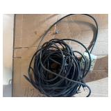Two heavy extension cords