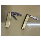 Vintage Imperial Knife Company Pocket Knives – Folding Utility Knives (2pc Lot)