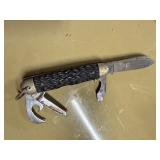 Vintage Kamp-King multi-tool, a classic camping and scout-style knife