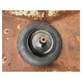 Classic Wheelbarrow with extra wheel and rim.