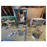 Jewelry Findings, Belt Buckles & Metal Charms Lot – Crafting & Resale Assortment