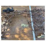 Curtis Jere Style Train Bridge Wall Sculpture – Mid-Century Modern Metal Art