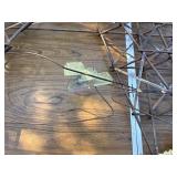 Curtis Jere Style Train Bridge Wall Sculpture – Mid-Century Modern Metal Art