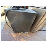 Two vintage Arvin space heaters.