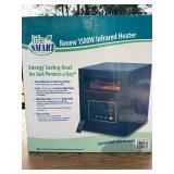 Appears new in Box-Lifesmart Renew 1500W Infrared Heater
