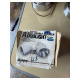 Mixed Lighting Lot – Motion Sensor Floodlights, Detector Kits & Globe Lamps (New + Used)