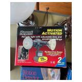 Mixed Lighting Lot – Motion Sensor Floodlights, Detector Kits & Globe Lamps (New + Used)