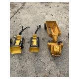 Vintage Toy Tractors & Farm Equipment , Tonka – John Deere, IH, Case Style Die-Cast Lot