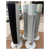 Sharper Image Ionic Breeze Quadra Silent Air Purifiers (5 Units) – Home/Office Lot